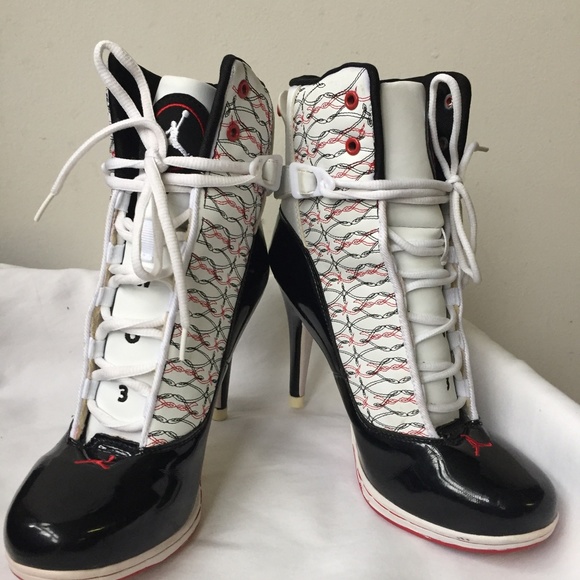 jordan women's high heel boots